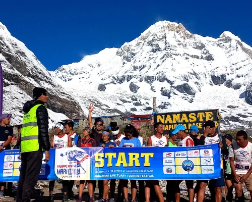 Annapurnabasecamp marathon